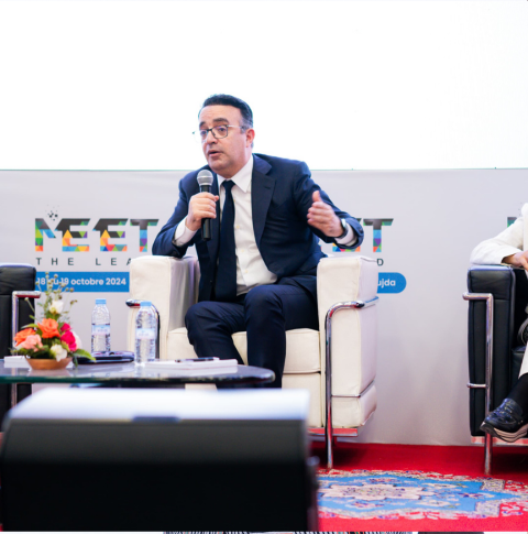 Intervenant lors d'un panel Meet The Lead