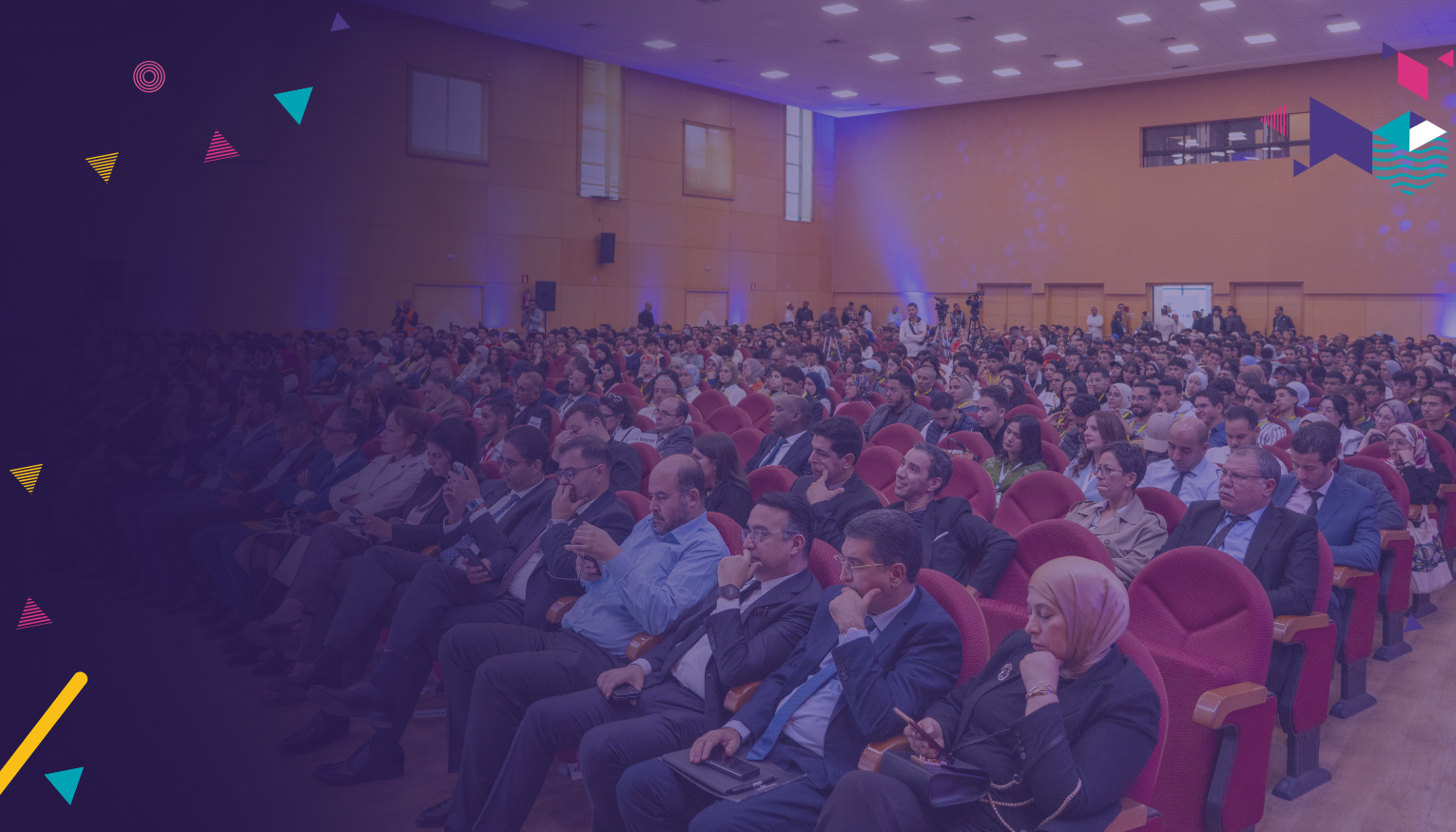 La salle comble lors de Meet The Lead